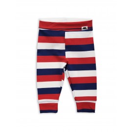 Blockstripe leggings newborn multi