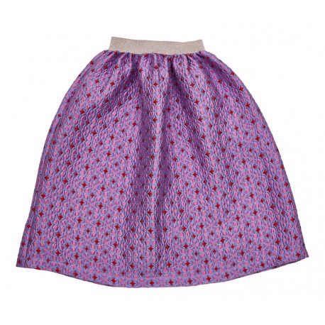 Lilac hearts skirt