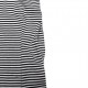 Tee dress B/W striped