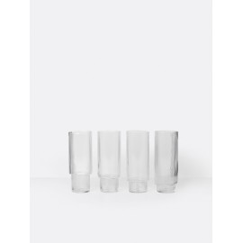 Ripple Long drink Glass - set of 4