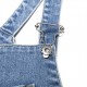 Denim dungarees