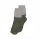 Socks- grey/duck green