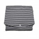 Changing mat - black/white stripes