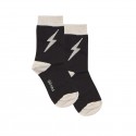 Lightning socks - grey