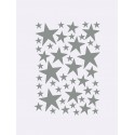 Mini Stars Wallsticker - Grey