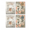Mrs. Mighetto Greeting cards 2 pack - roses