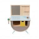 Play tool bench - warm grey