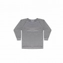 Long sleeved tee - black and white stripes